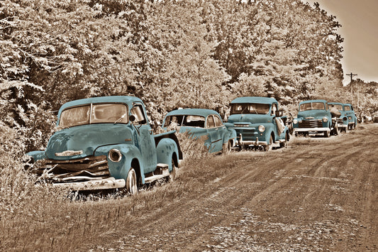 Blue Backroad Convoy